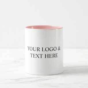 White Personalized – Your Logo & Text Here Mug