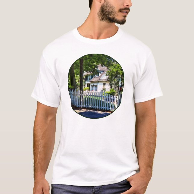 White Picket Fence T-Shirt (Front)