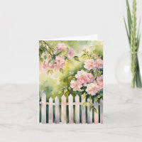White Picket Fence Thank You