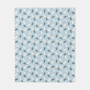 White Pigeon Throw Blanket   Dove, Bird