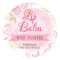 White Pink Gold Flowers Rose Lip Balm Scrub Labels