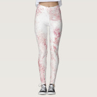 White Pink Grunge Marble Texture