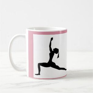 White Pink Style: Classic Mug/ Coffee Cup