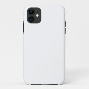 White Plain solid colour   Case-Mate iPhone Case