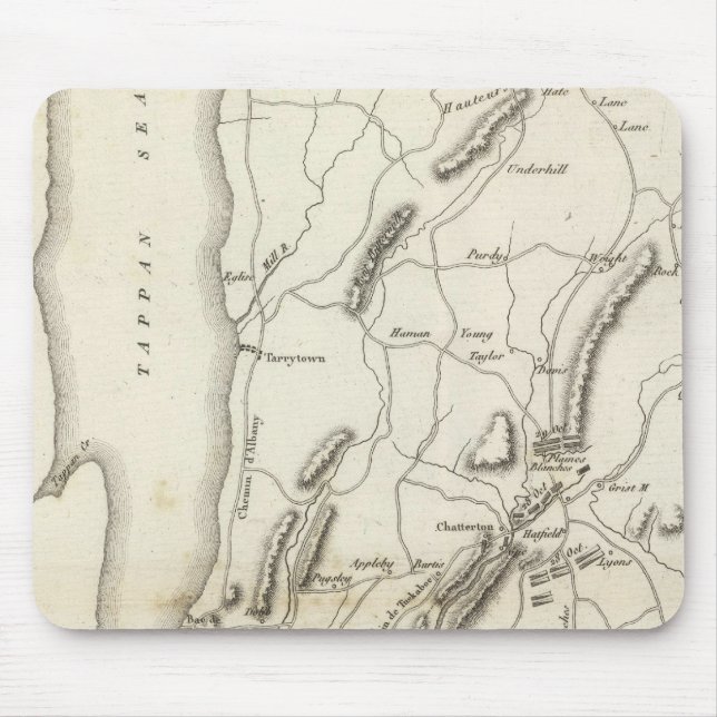 White Plains and Weapons Mouse Pad (Front)