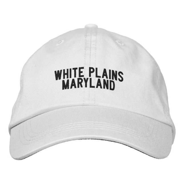 White Plains Maryland Hat (Front)