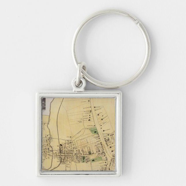 White Plains, NY Key Ring (Front)