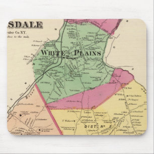White Plains, Scarsdale towns Mouse Pad