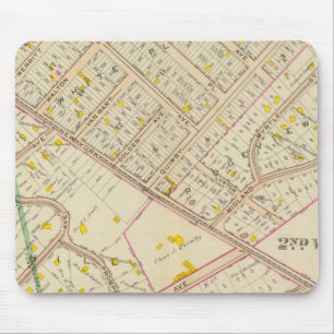 White Plains wards 2-3, New York Mouse Pad