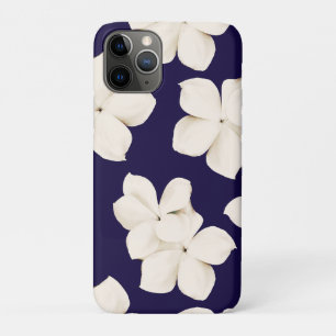 White Plumeria iPhone 11 Pro Case