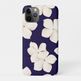 White Plumeria iPhone 11 Pro Case