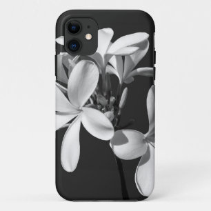 White Plumeria in full bloom iPhone 11 Case