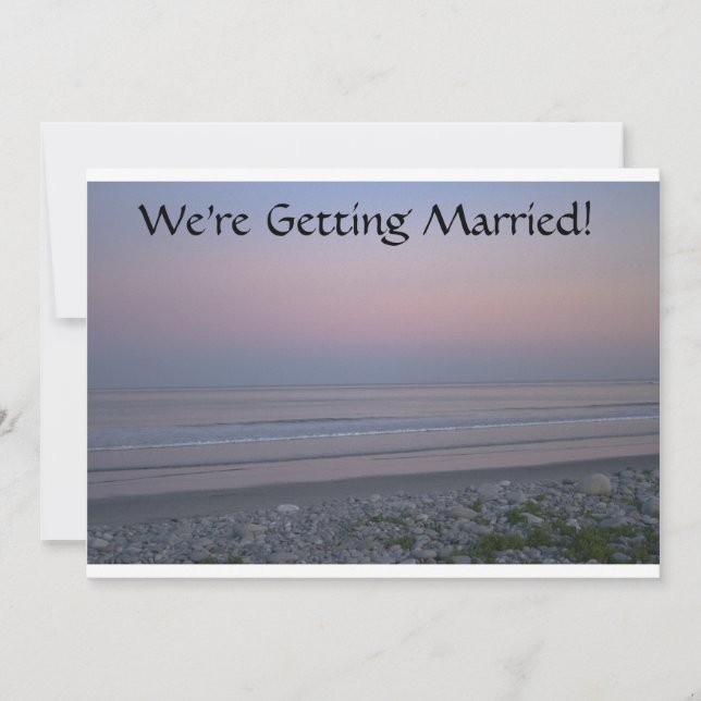 White Point Beach Invitations (Front)