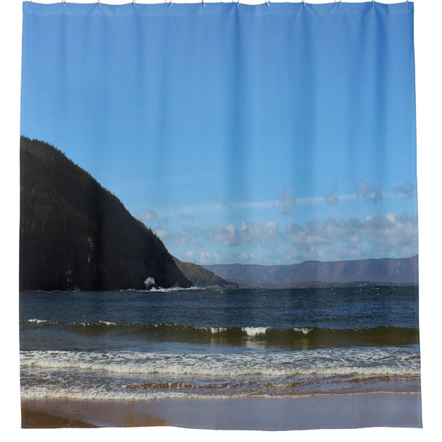White Point Beach Shower Curtain (Front)