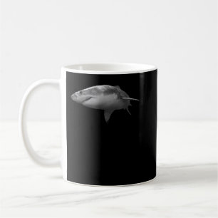White Pointer Great White Shark T-Shirt Shark Love Coffee Mug