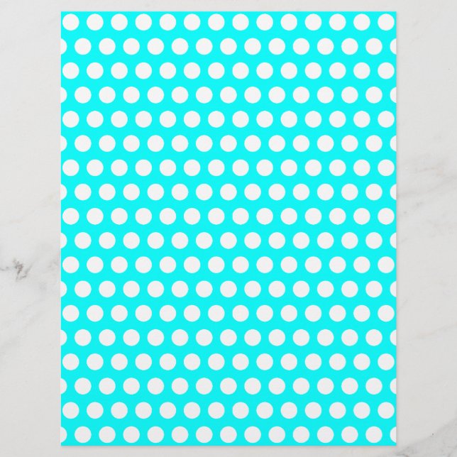 White Polka Dots Letterhead (Front)