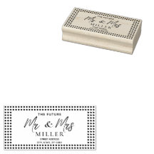 White Polka Dots on Teal – Personalised Wedding
