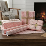 White Polka Dots Stripes Peach Blush Pink Mauve Wrapping Paper Sheet<br><div class="desc">Contemporary distressed white polka dots and abstract chevron stripes pattern on a peach blush pink, mauve, and red background. Modern but simple plain whimsical designs for wrapping those fun birthday, baby or bridal shower, wedding, or surprise gifts or presents. Ornate, elegant, stylish, and eclectic design for the fancy artistic hip...</div>