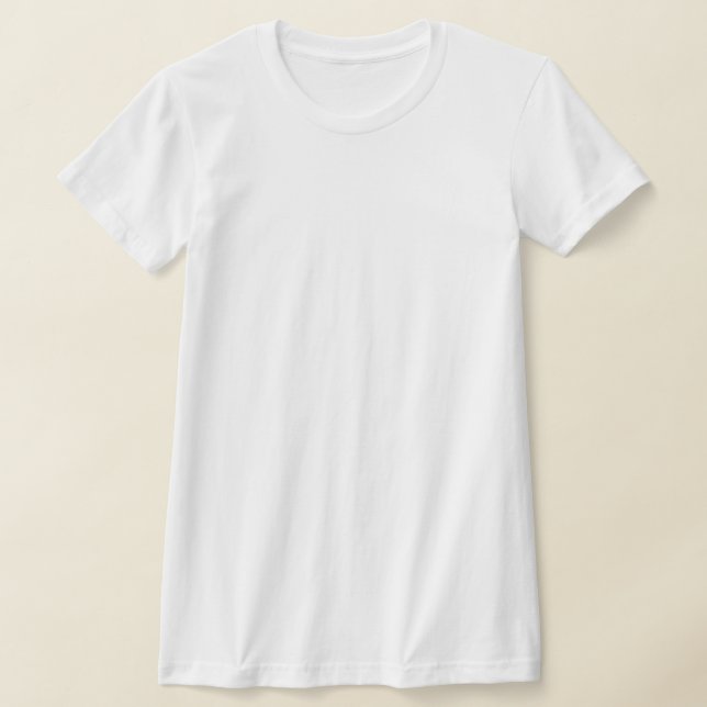 White Polo T-shirt (Laydown)