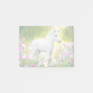 White Pony Unicorn Post-it Notes
