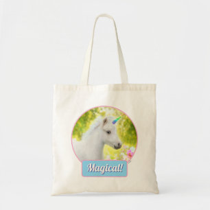 White Pony Unicorn Tote Bag