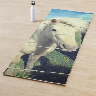 White Pony Yoga Mat