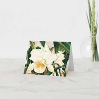 WHITE PRINCESS-Orchid 2.95 Card