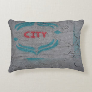 White printer paper decorative cushion
