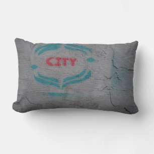 White printer paper lumbar cushion