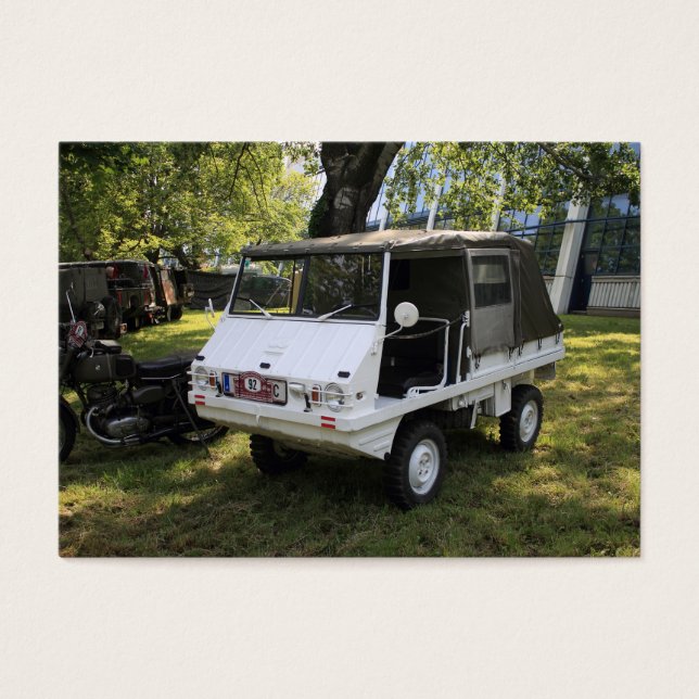 White Puch Haflinger (Front)