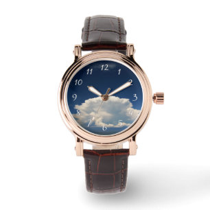 White Puffy Cloud Watch