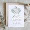 White Pumpkin and Greenery Fall Engagement Party
