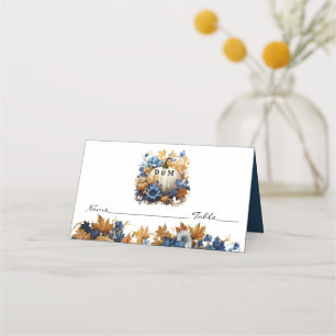 White Pumpkin Elegant Fall Garden Place Card