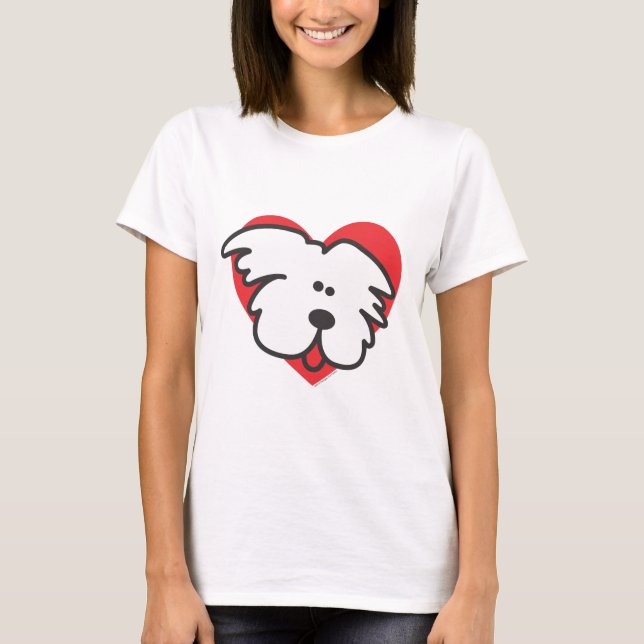 White Puppy T-Shirt (Front)