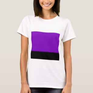 White, Purple and Black Ombre T-Shirt