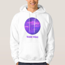 white purple hoodie