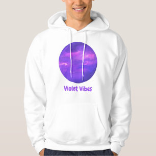 white purple hoodie