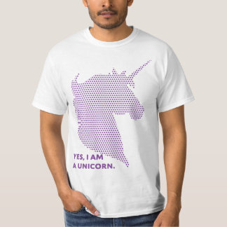 White/Purple Unicorn Tee