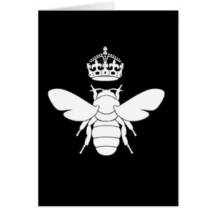 White Queen Bee Logo...Are You A Queen Bee?