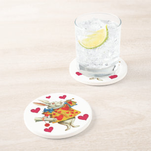 White Rabbit 1 Coaster