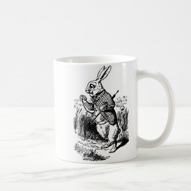 White Rabbit - Alice in Wonderland Cup (Right)