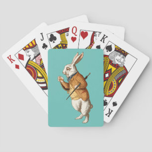 White Rabbit (Alice's Adventures in Wonderland) Playing Cards