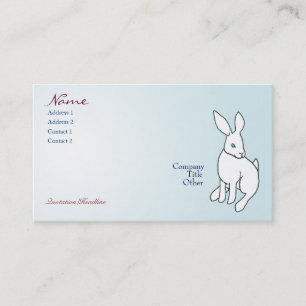 White Rabbit Business Cards