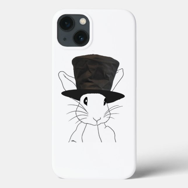White Rabbit Case-Mate iPhone Case (Back)