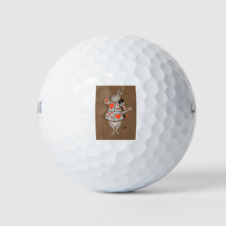 white Rabbit Golf Balls