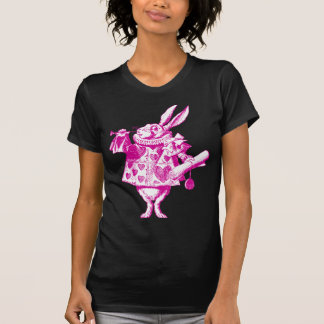 White Rabbit Herald Inked Pink T-Shirt