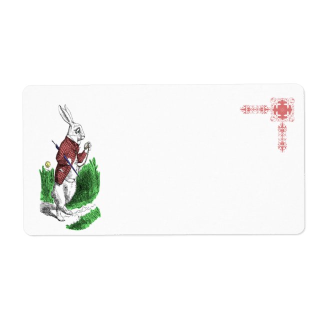 White Rabbit Label (Front)