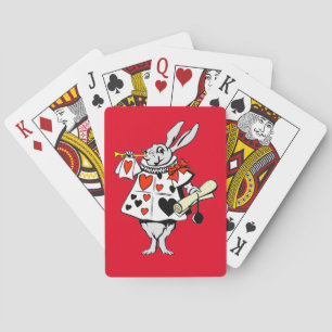 White Rabbit Playing Cards