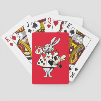 White Rabbit Playing Cards