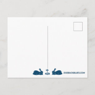 White Rabbit Postcard